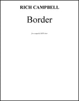 Border SATB choral sheet music cover